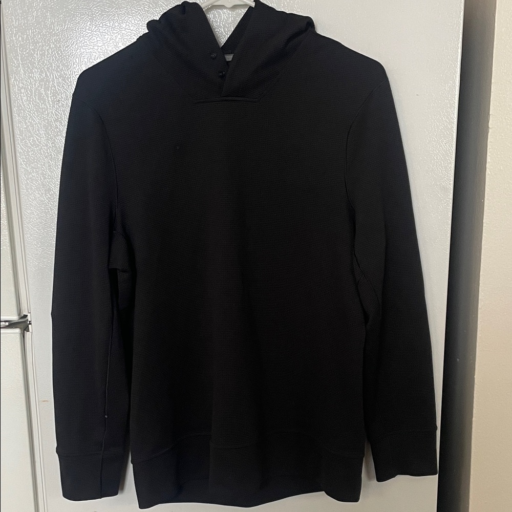 Lululemon Athletica Women’s Small Black 2 Snap Neck Knit Hoodie